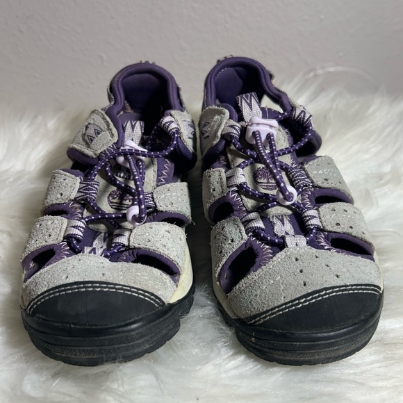 Timberland Earthkeepers Belknap Purple Sport Sandals Size 11 kids - Picture 5 of 8
